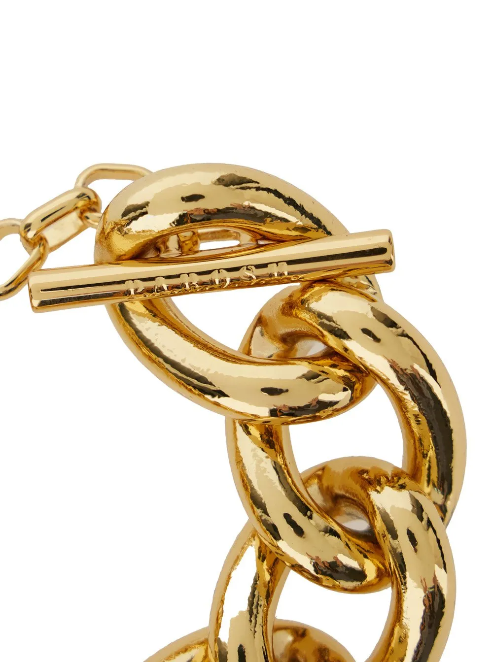 P.A.R.O.S.H. Logo Engraved Chain Bracelet