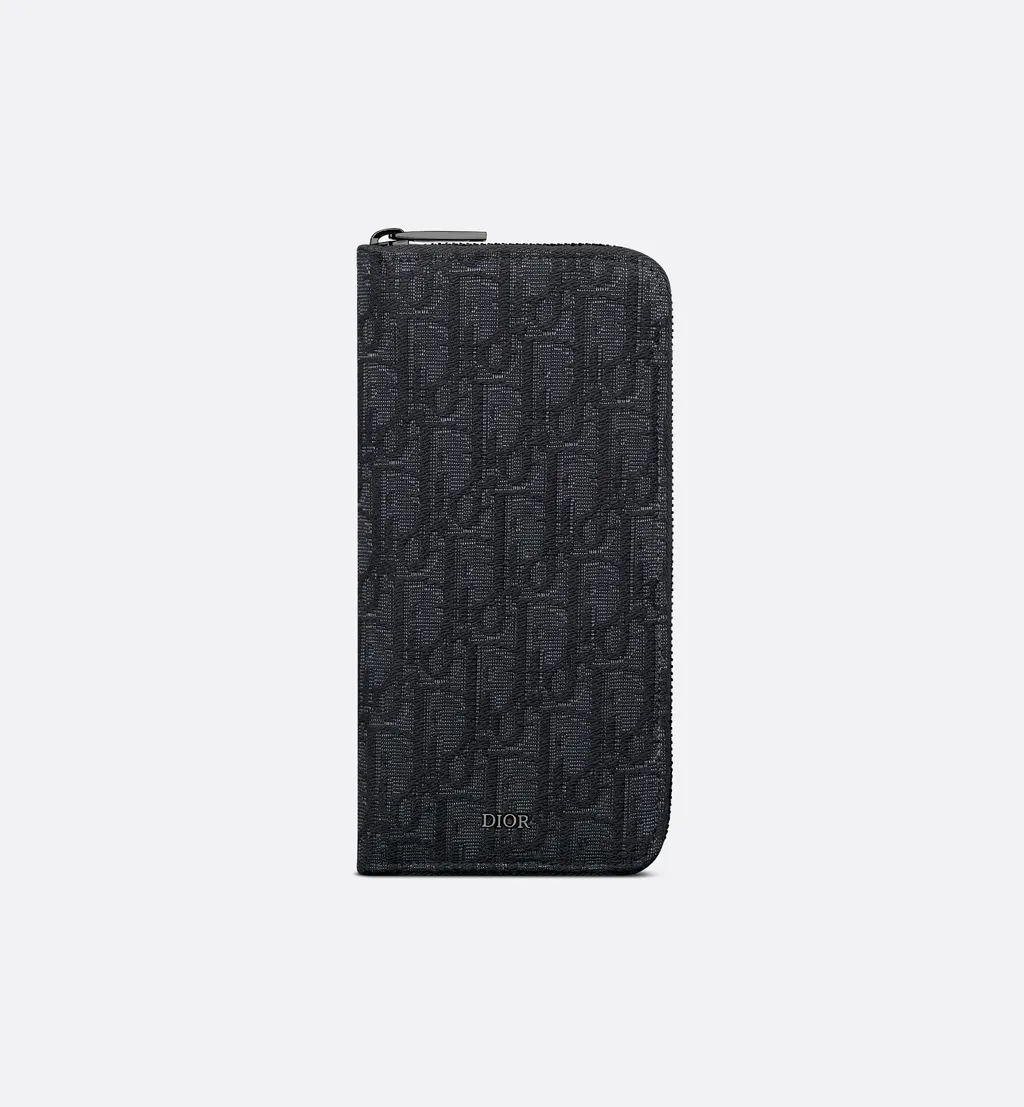 Long Vertical Zipped Wallet