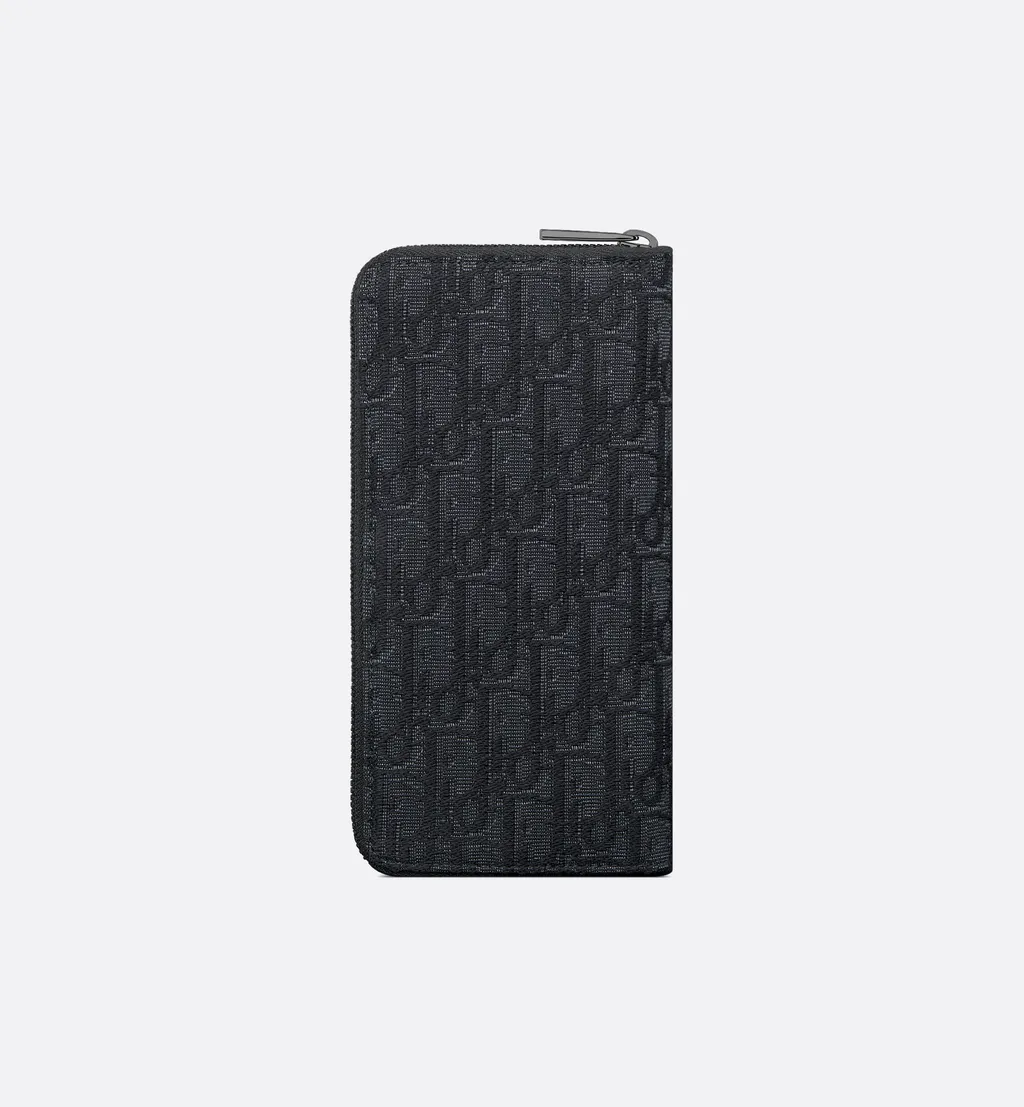 Long Vertical Zipped Wallet