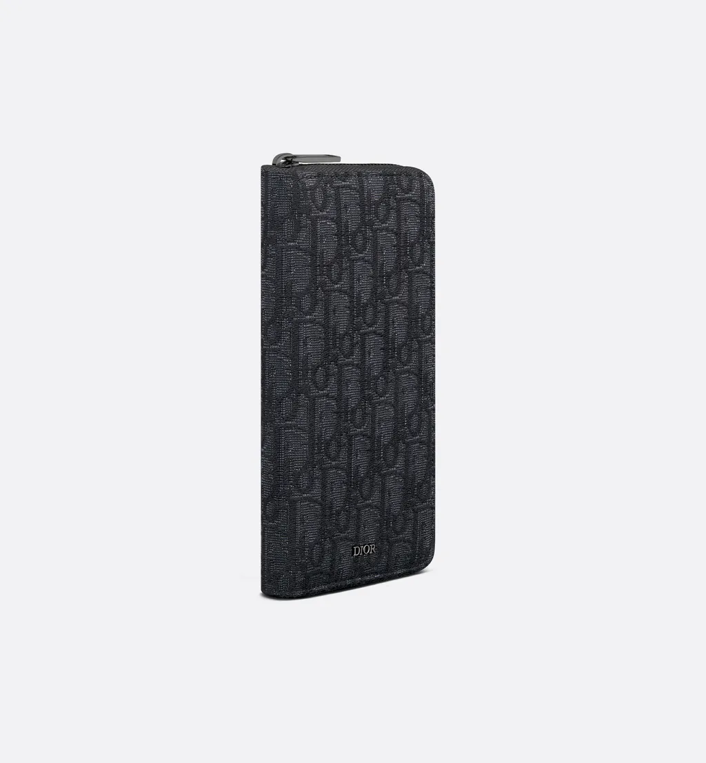 Long Vertical Zipped Wallet