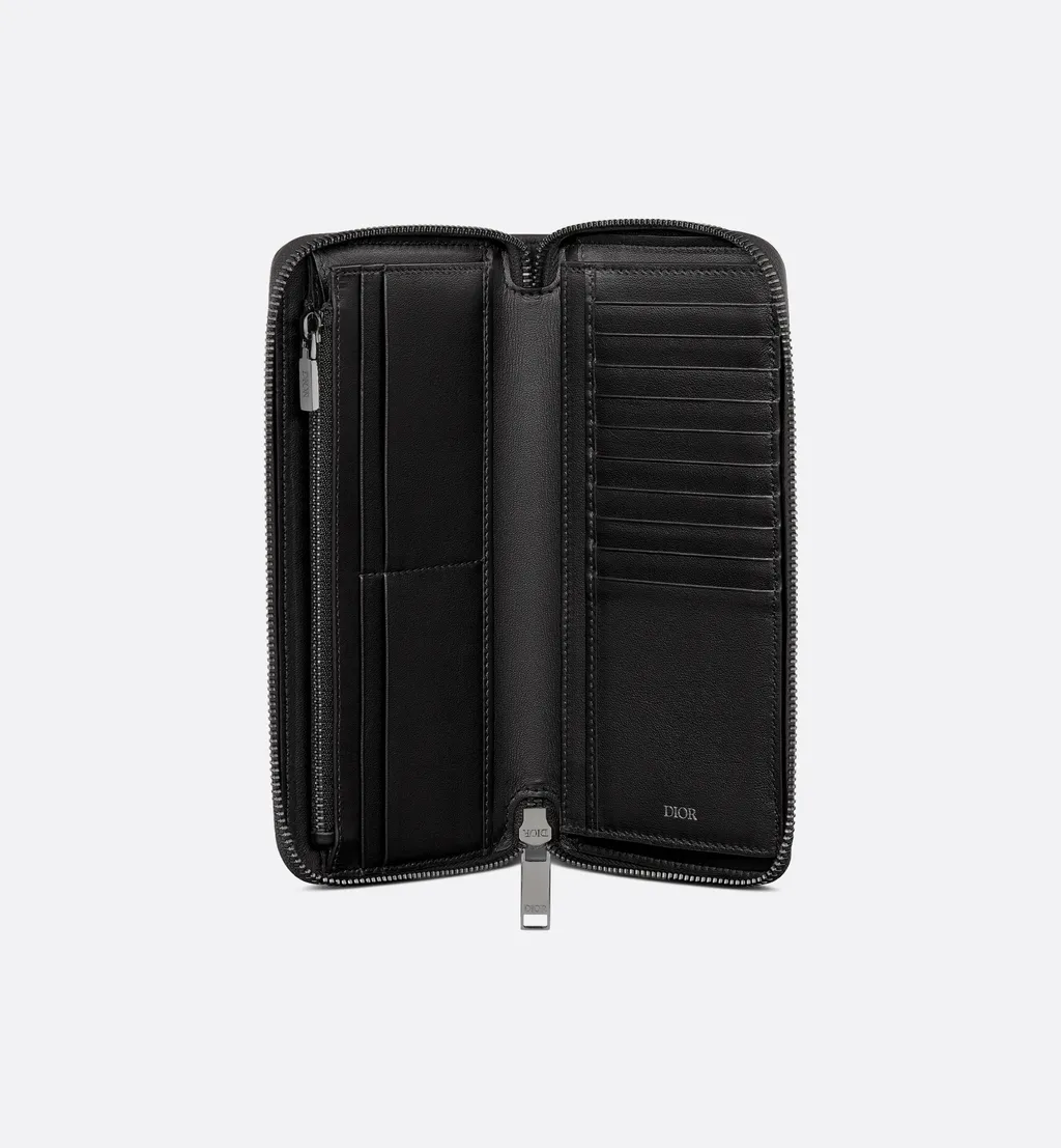 Long Vertical Zipped Wallet