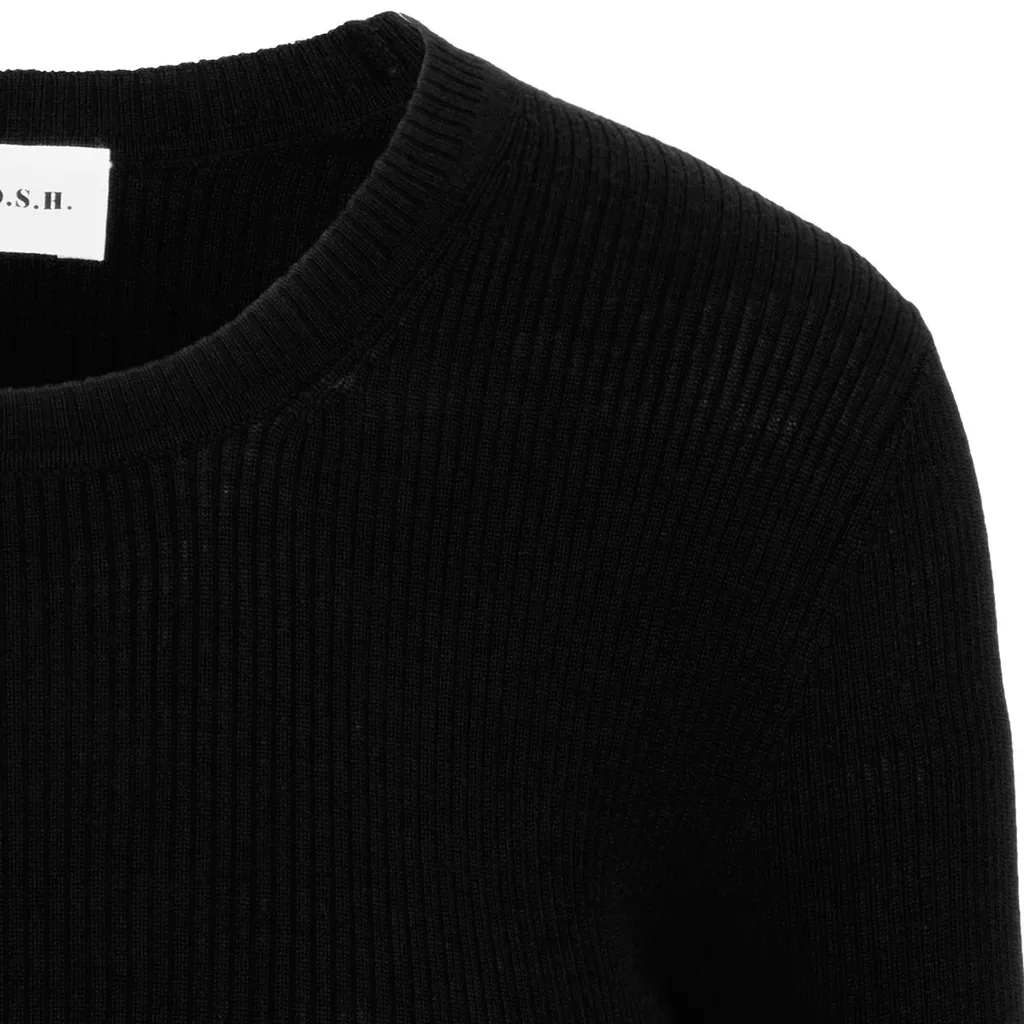 P.A.R.O.S.H. Short-Sleeved Crewneck Ribbed Top