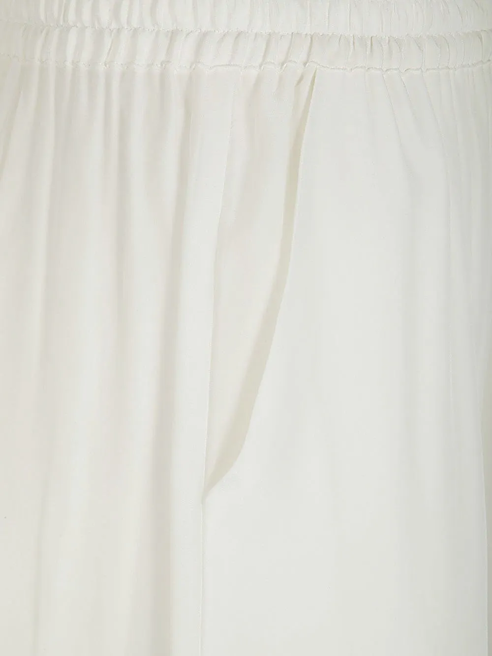 P.A.R.O.S.H. Wide Leg Satin Trousers