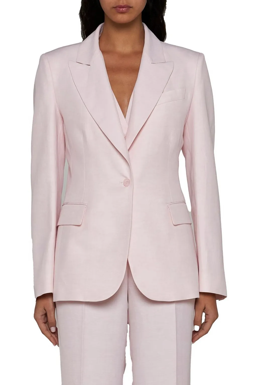 P.A.R.O.S.H. Single-Breasted Tailored Blazer