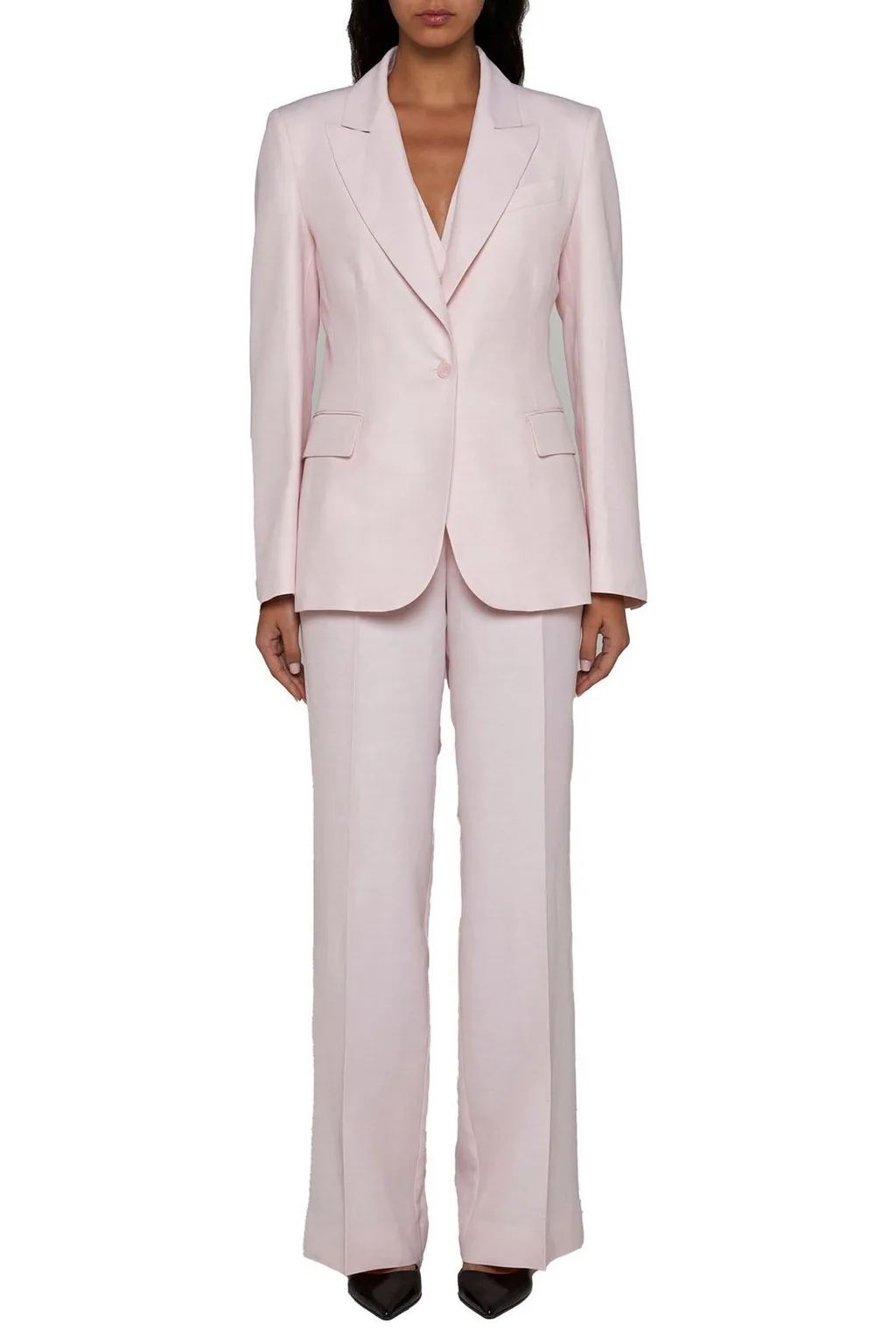 P.A.R.O.S.H. Single-Breasted Tailored Blazer