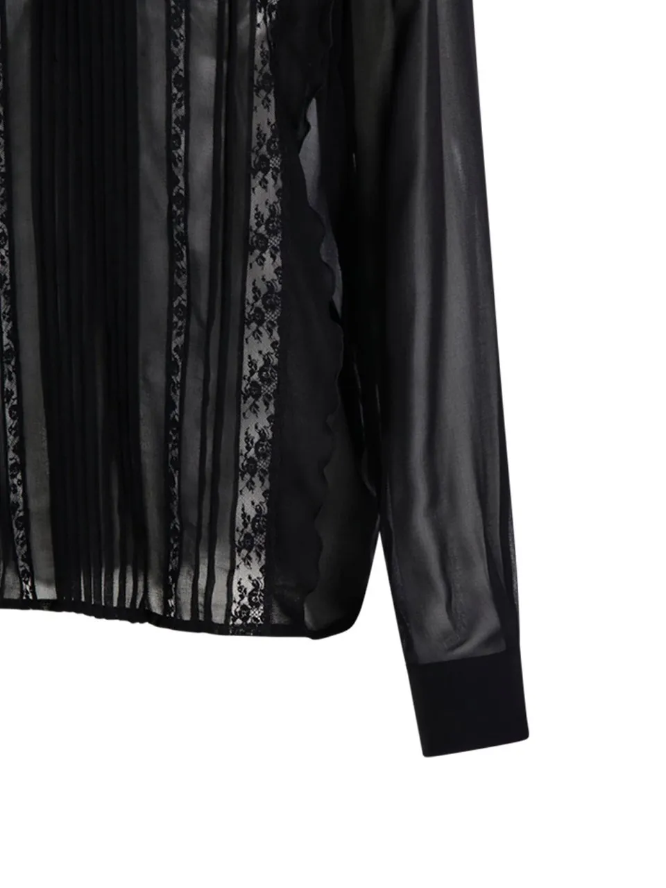 P.A.R.O.S.H. Scarf Detailed High-Neck Blouse