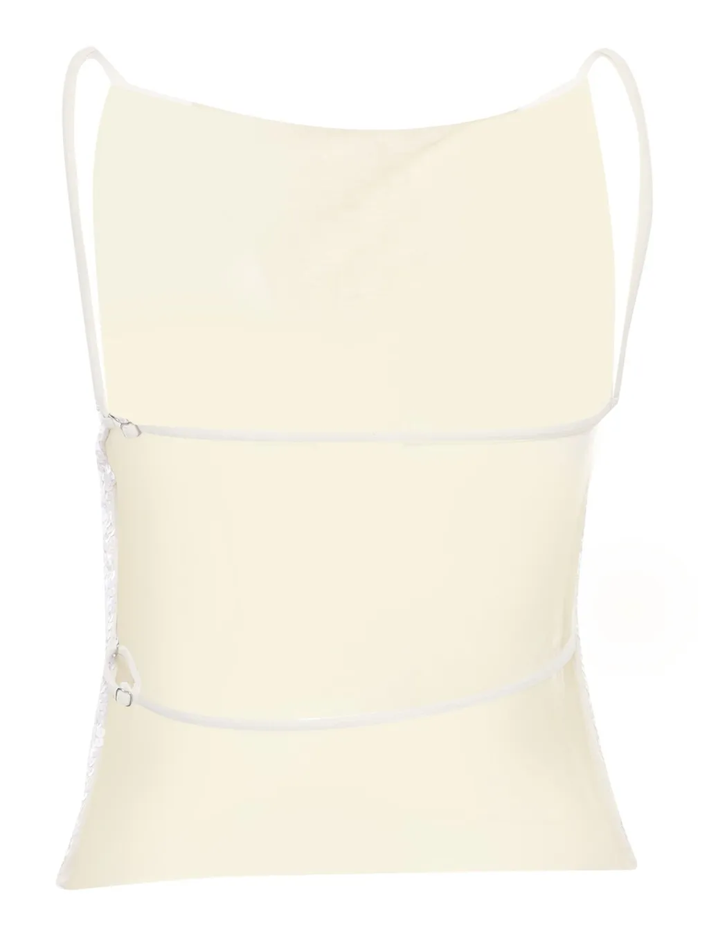 P.A.R.O.S.H. Sequined Open-Back Tank Top