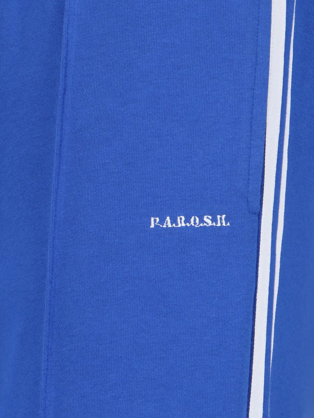 P.A.R.O.S.H. Logo Embroidered Straight Poplin Trousers