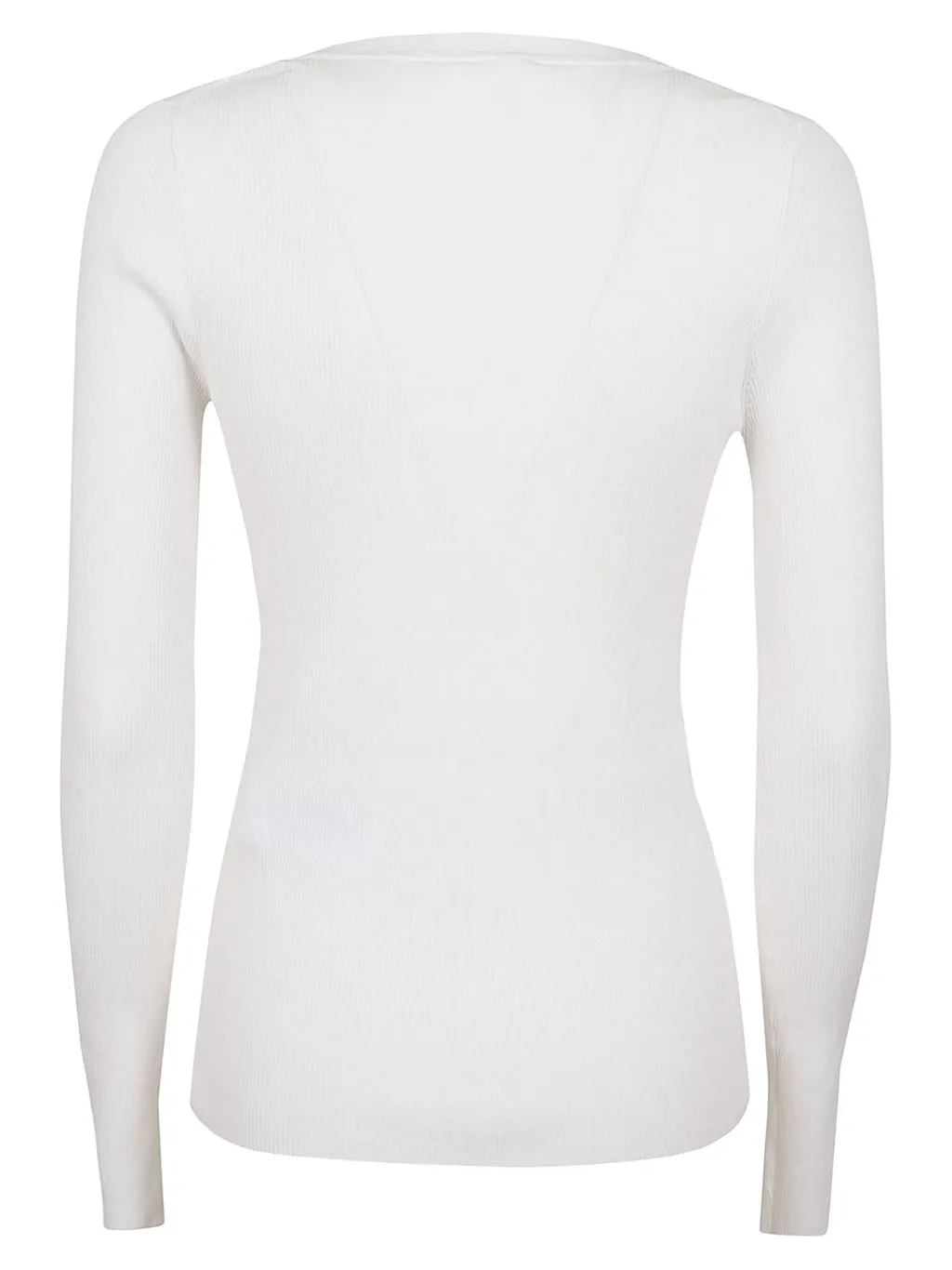 P.A.R.O.S.H. Long-Sleeved V-Neck Buttoned Cardigan
