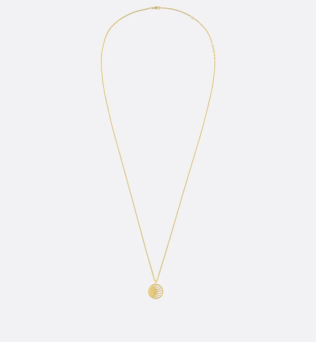 Rose CÉLeste Medallion Necklace