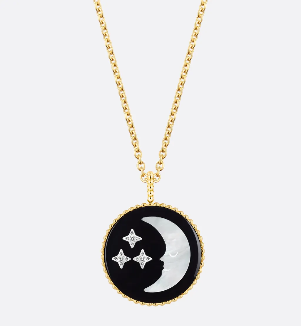 Rose CÉLeste Medallion Necklace