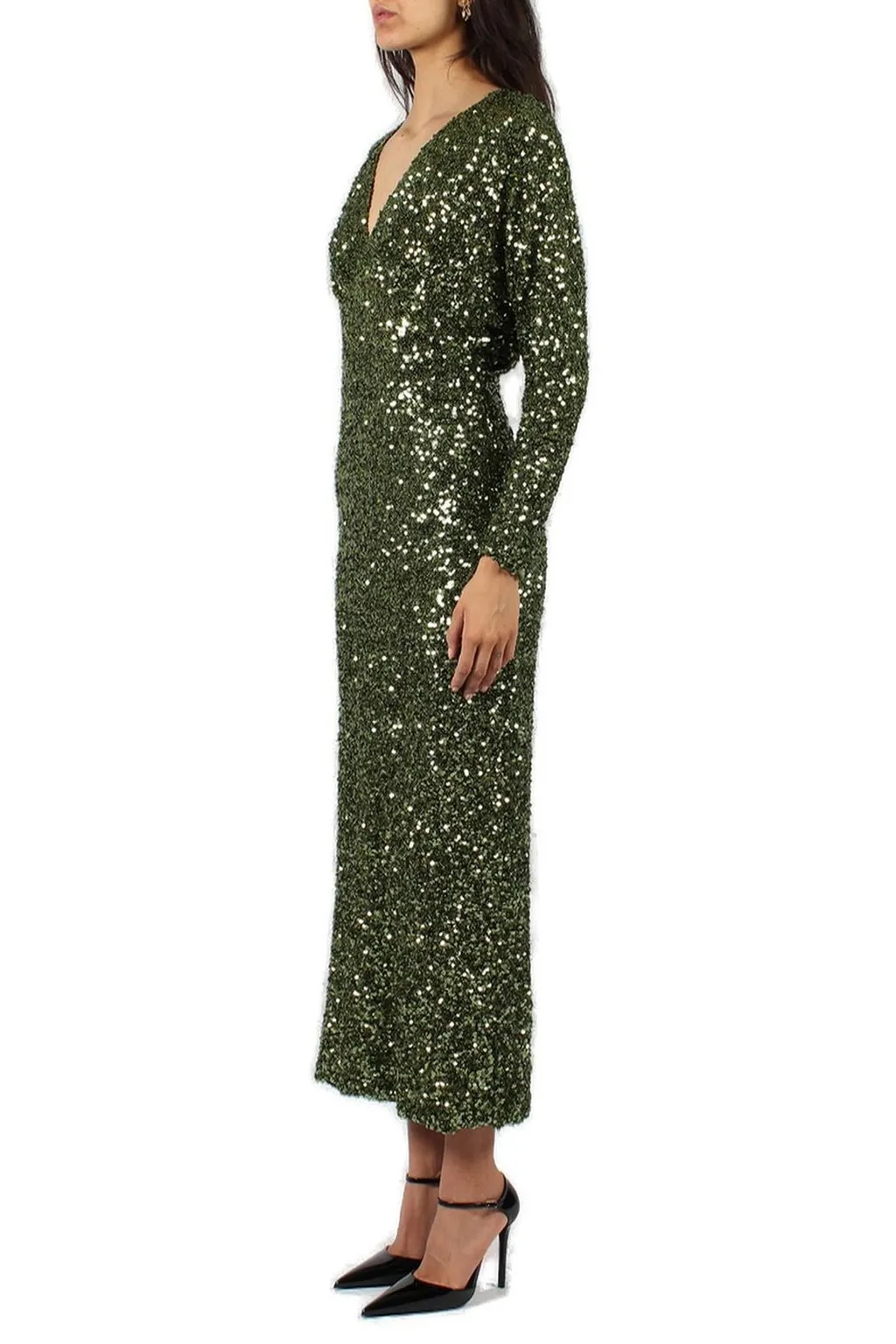P.A.R.O.S.H. Paris Sequined Maxi Dress