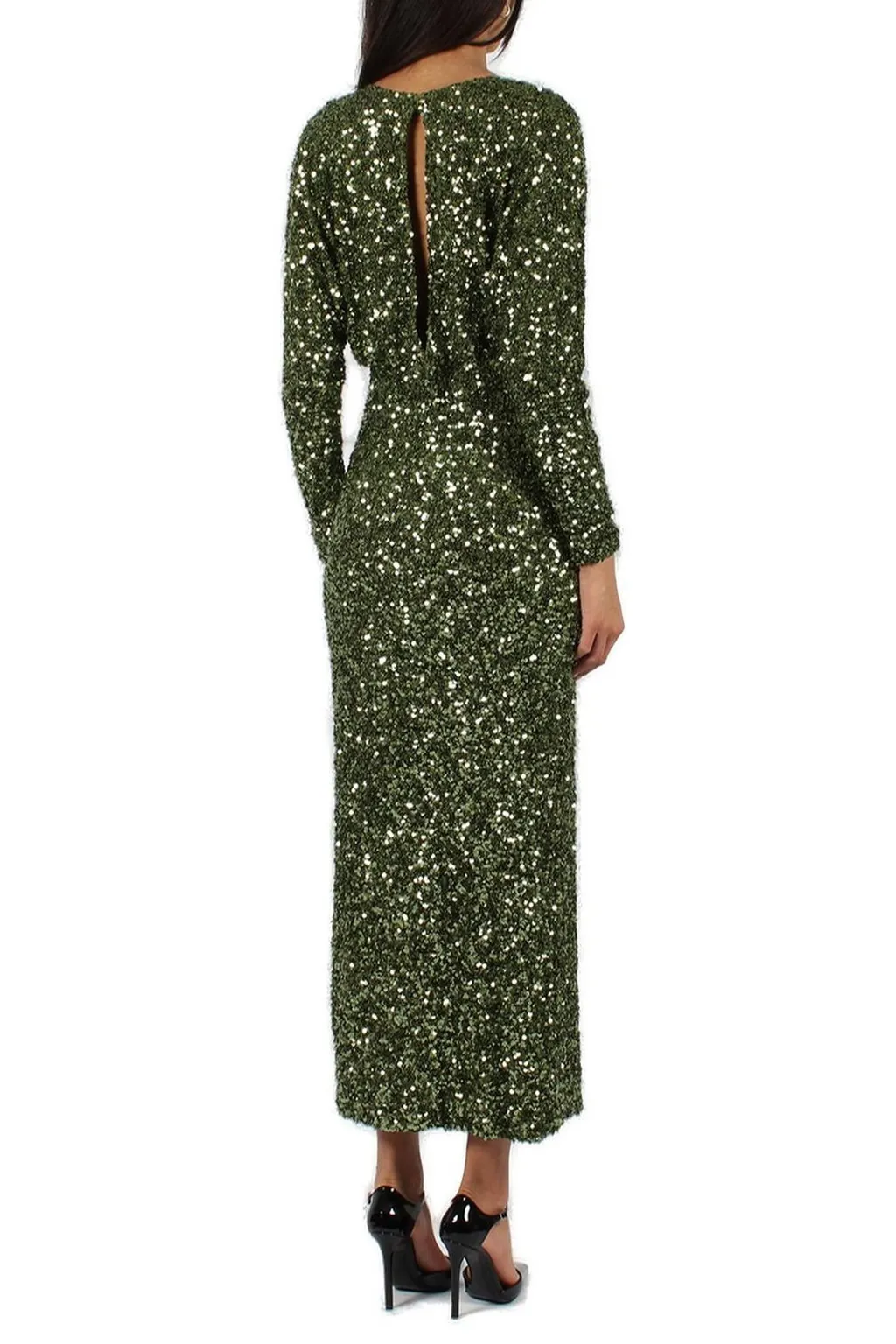 P.A.R.O.S.H. Paris Sequined Maxi Dress