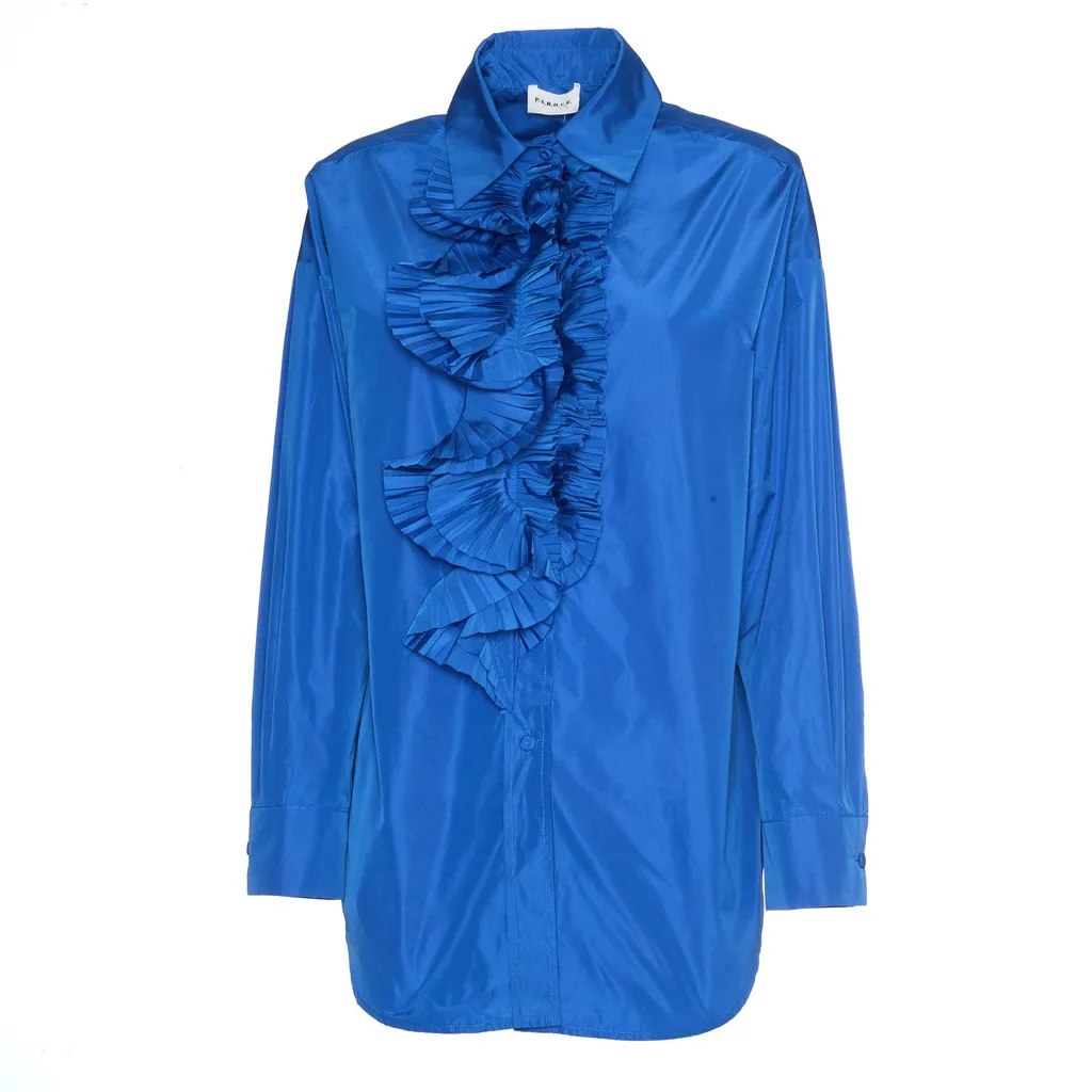 P.A.R.O.S.H. Long Sleeved Ruffled Shirt