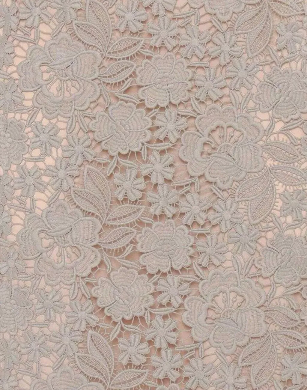 P.A.R.O.S.H. Peonia Floral Lace Midi Dress