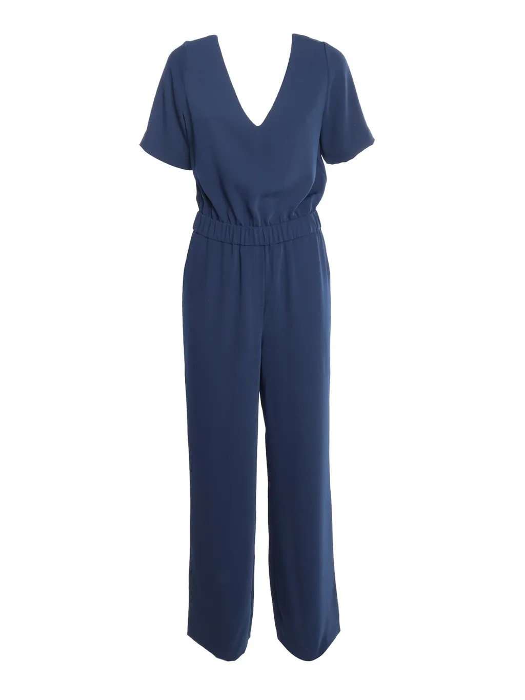 P.A.R.O.S.H. V-Neck Elasticated Waist Jumpsuit