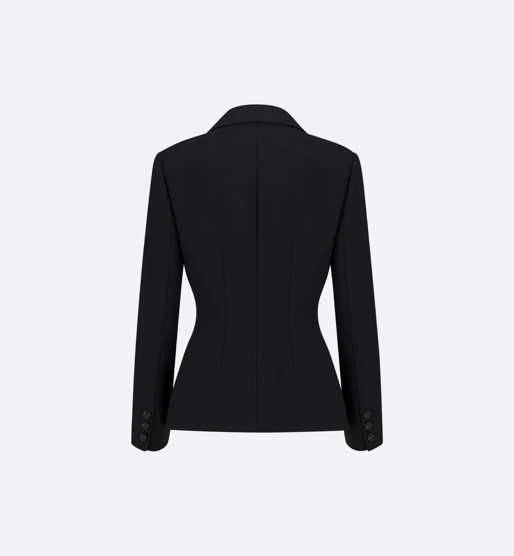 Embroidered Fitted Jacket