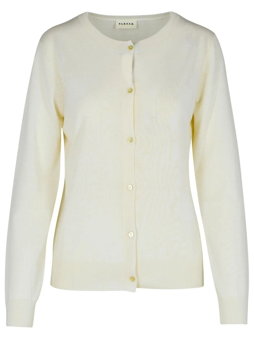 P.A.R.O.S.H. Crewneck Knitted Cardigan