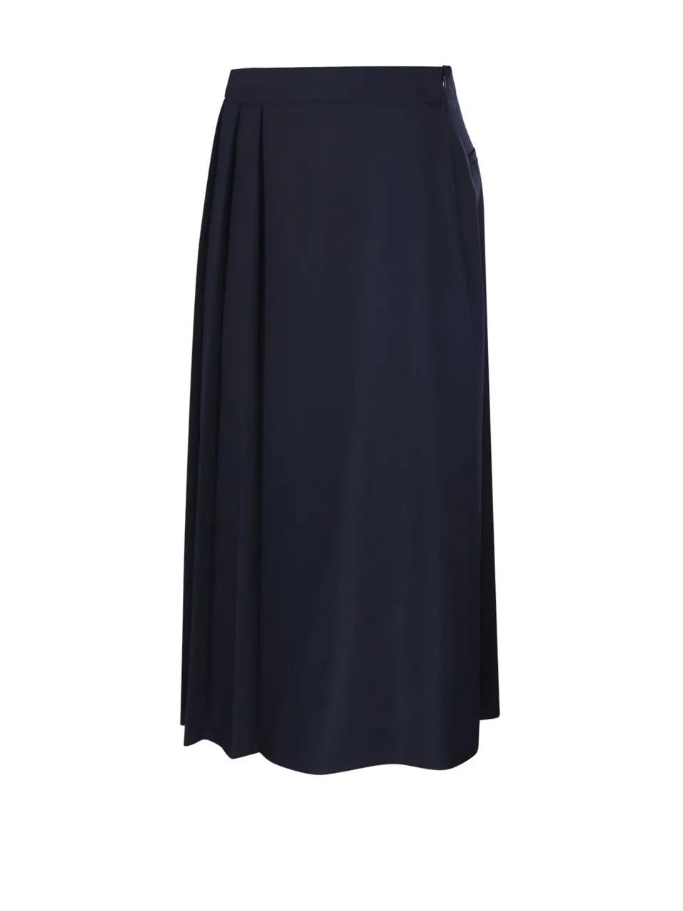 P.A.R.O.S.H. Pleat Detailed Midi Skirt