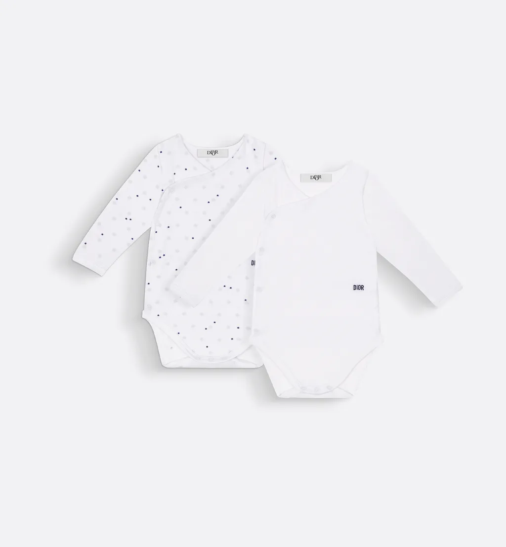 Gift Set With Two Long-Sleeved Bodysuits