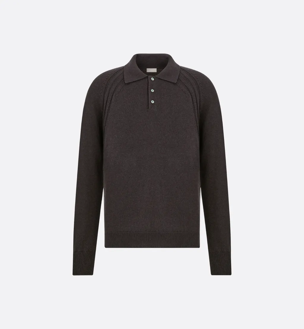 Dior Icons Long-Sleeved Polo Shirt