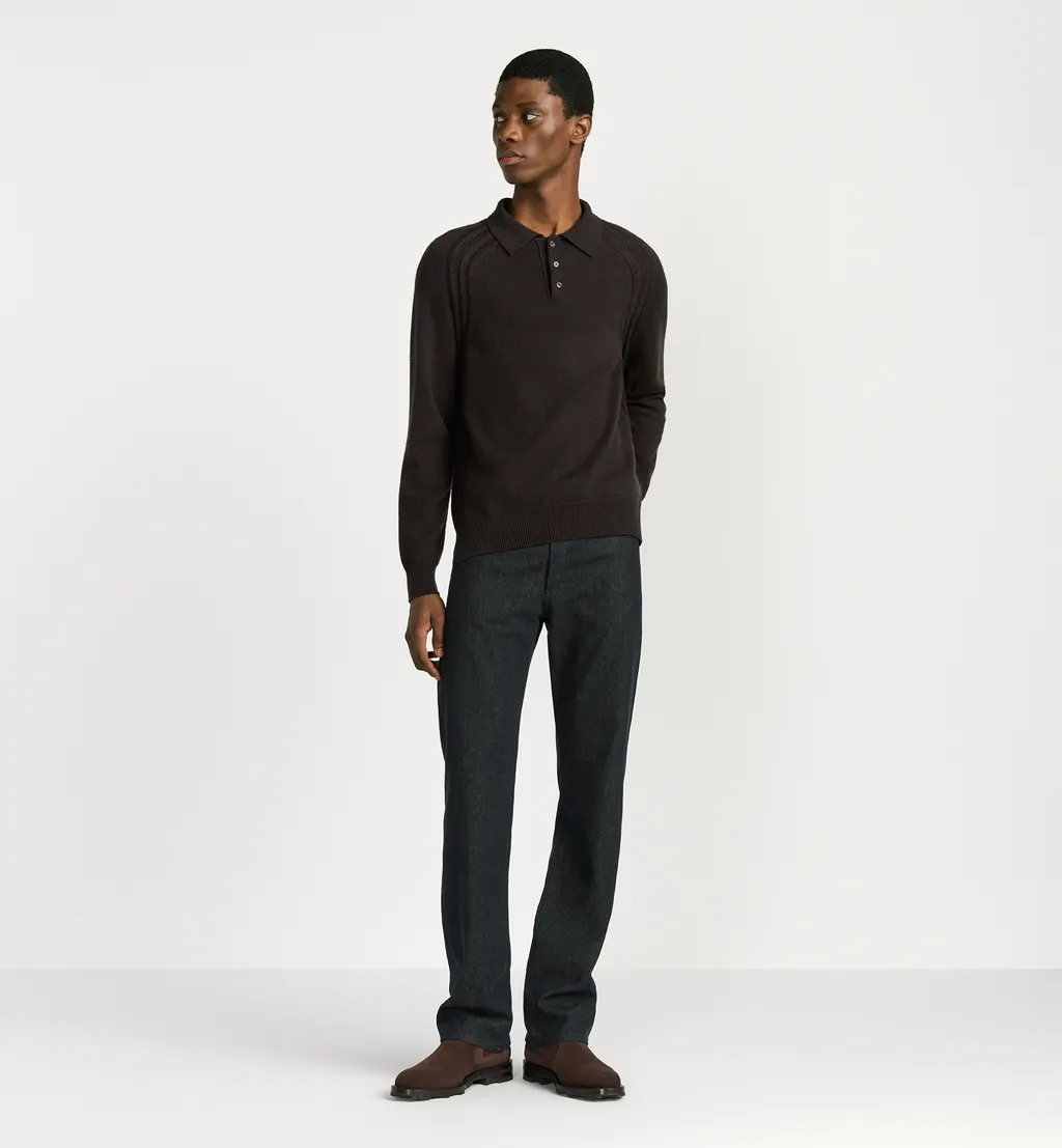Dior Icons Long-Sleeved Polo Shirt