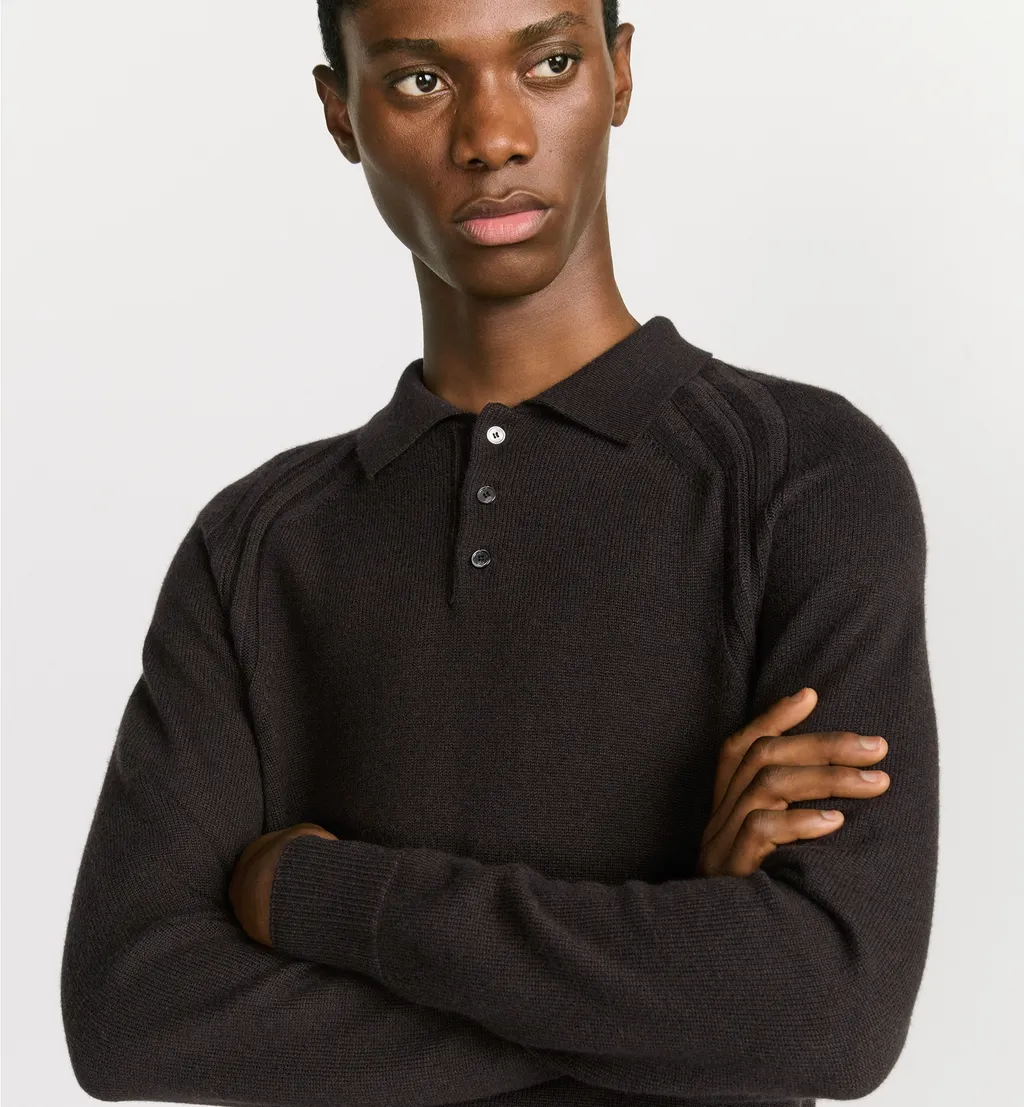 Dior Icons Long-Sleeved Polo Shirt