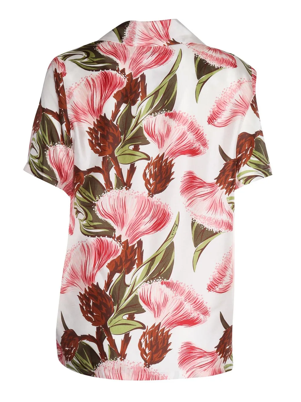 P.A.R.O.S.H. Floral Print Short-Sleeved Shirt