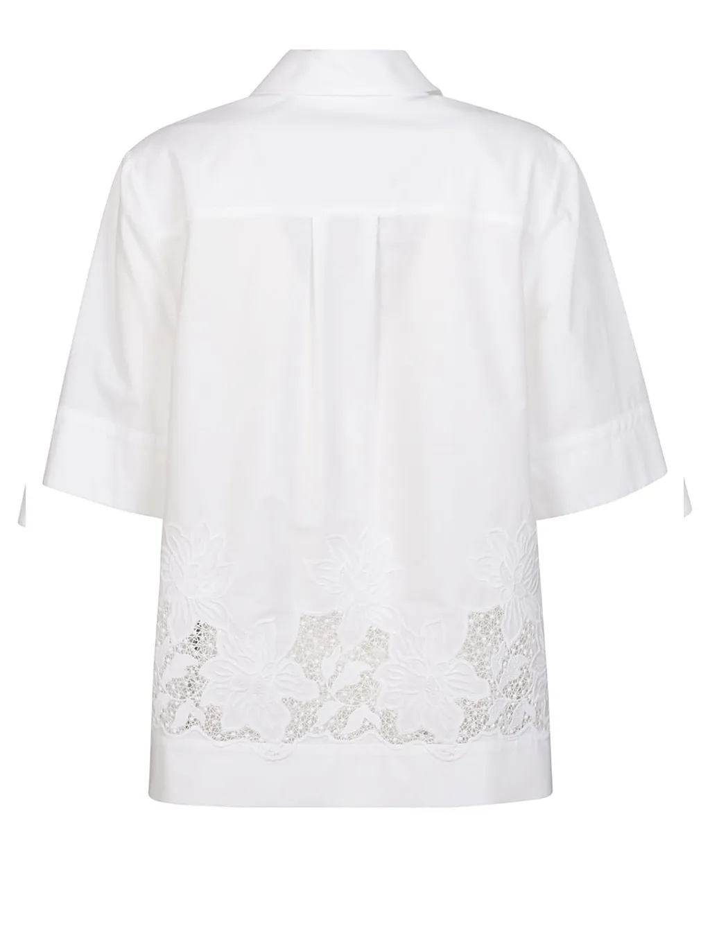 P.A.R.O.S.H. Floral Detailed Short-Sleeve Shirt
