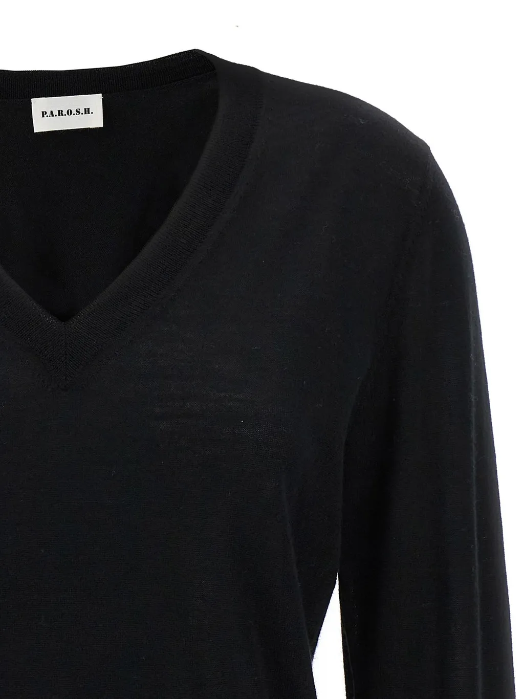 P.A.R.O.S.H. V-Neck Knitted Jumper