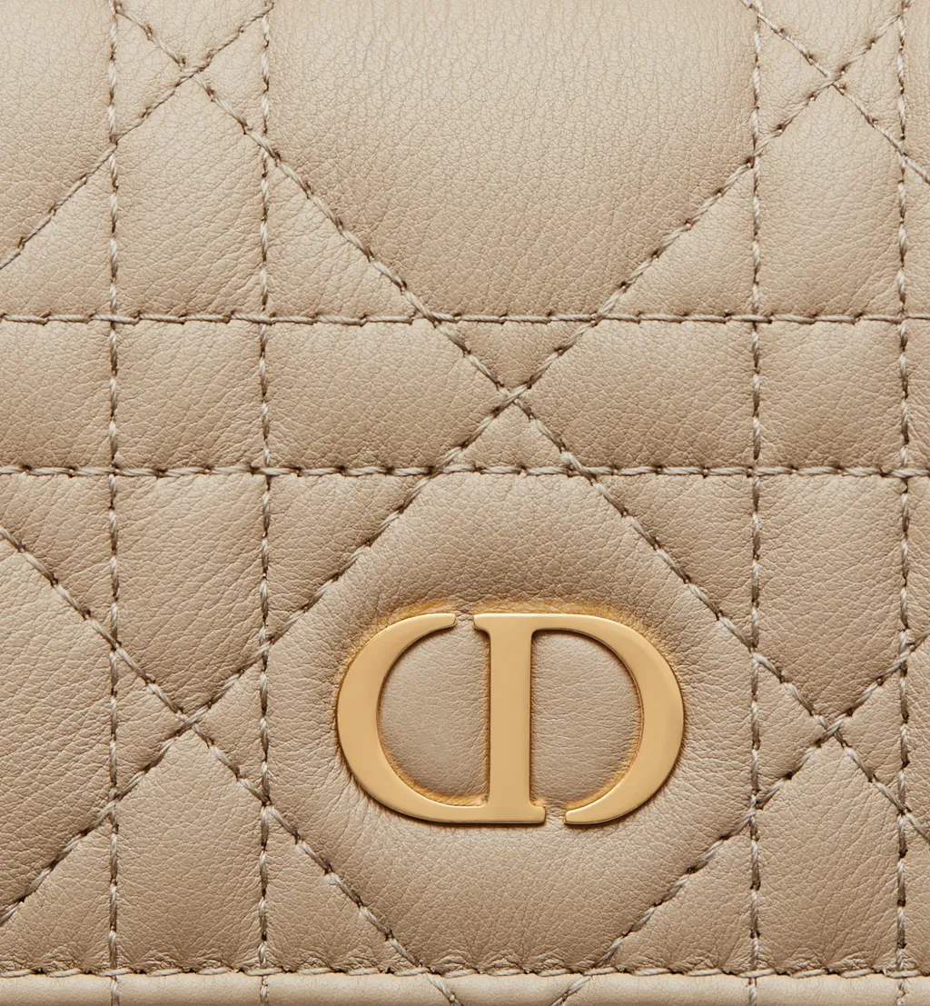 Dior Caro Glycine Wallet