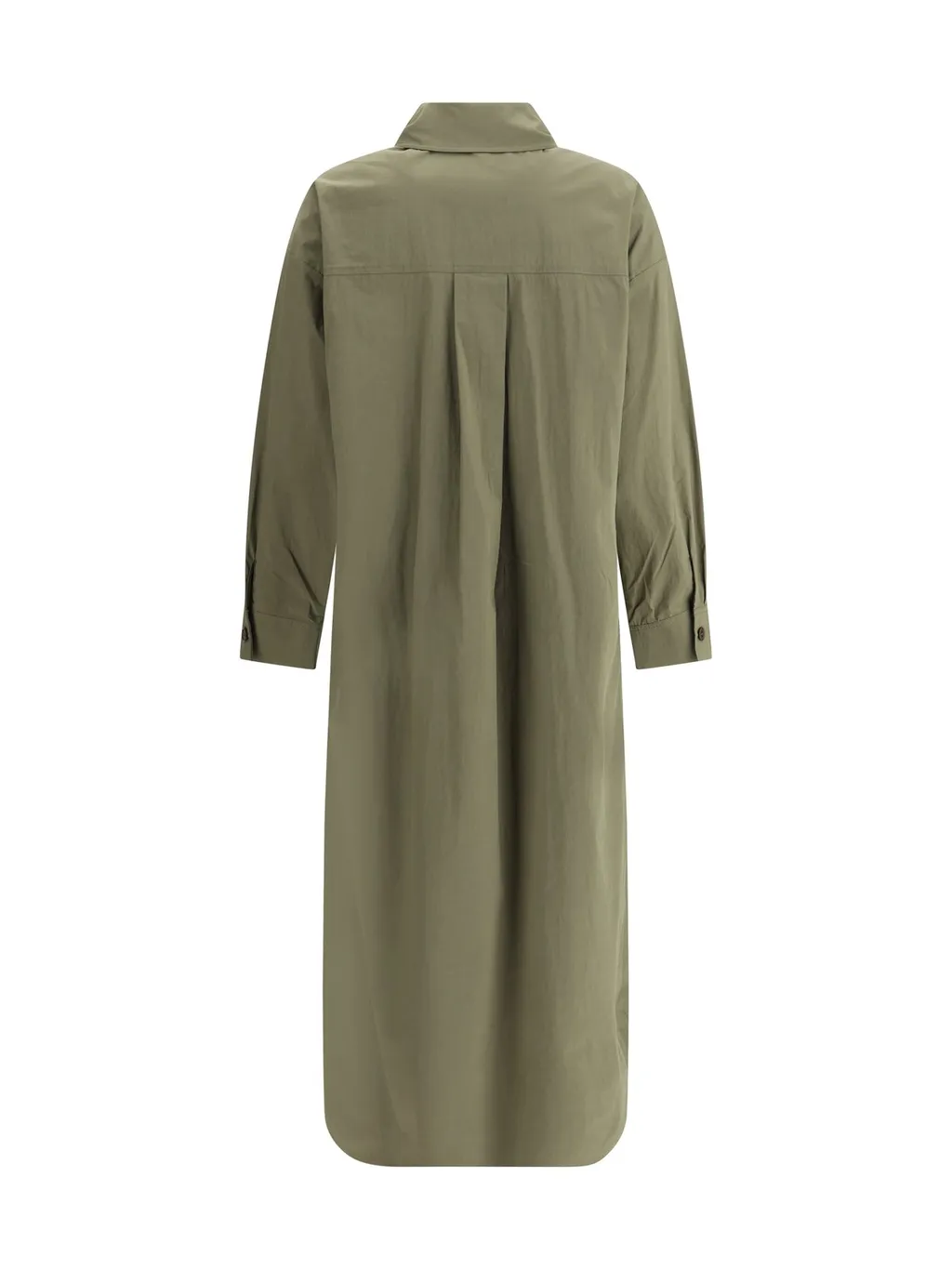 P.A.R.O.S.H. Collared Long-Sleeve Shirt Dress