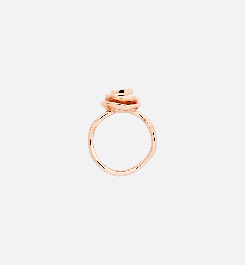 Large Rose Dior Couture Ring