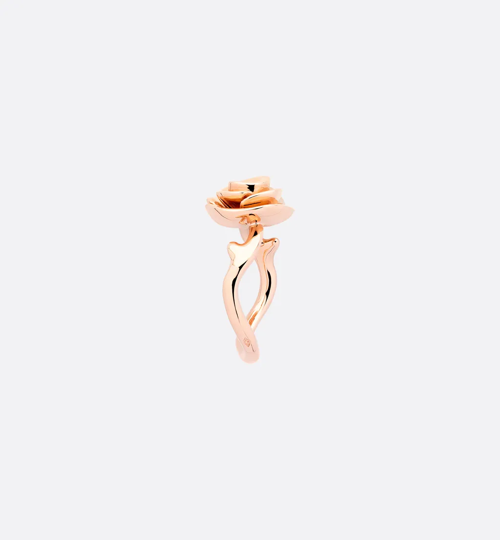 Large Rose Dior Couture Ring