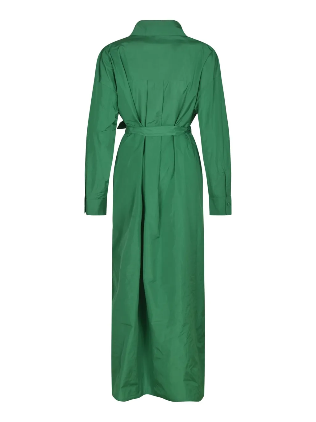 P.A.R.O.S.H. Ruffle Detailed Long-Sleeve Shirt Dress