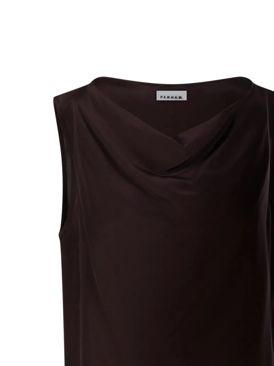 P.A.R.O.S.H. Draped Sleeveless Top