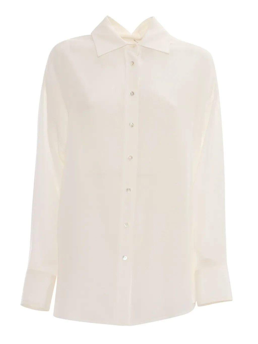 P.A.R.O.S.H. Collared Long-Sleeve Shirt