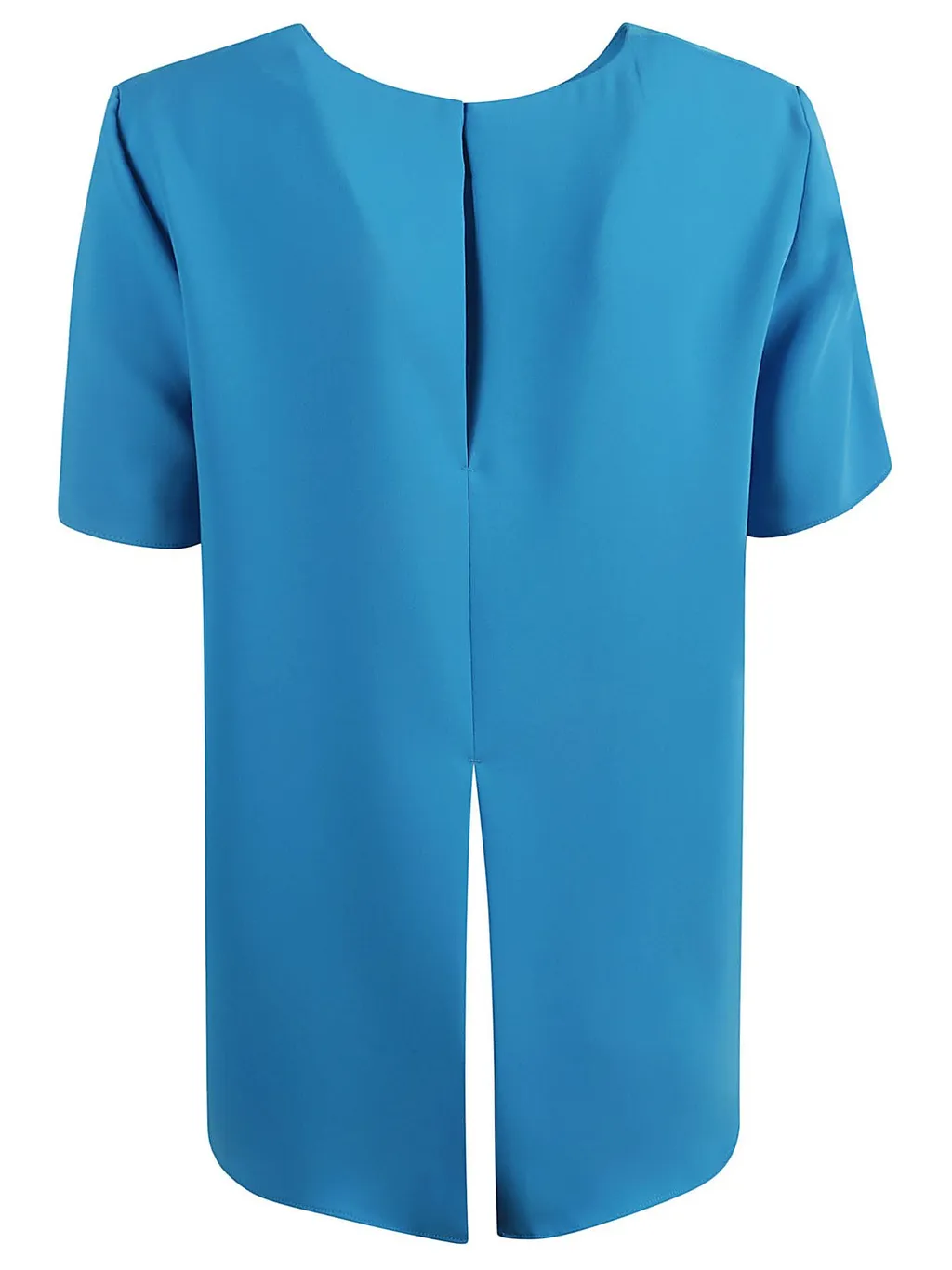 P.A.R.O.S.H. Cady Round-Neck Blouse