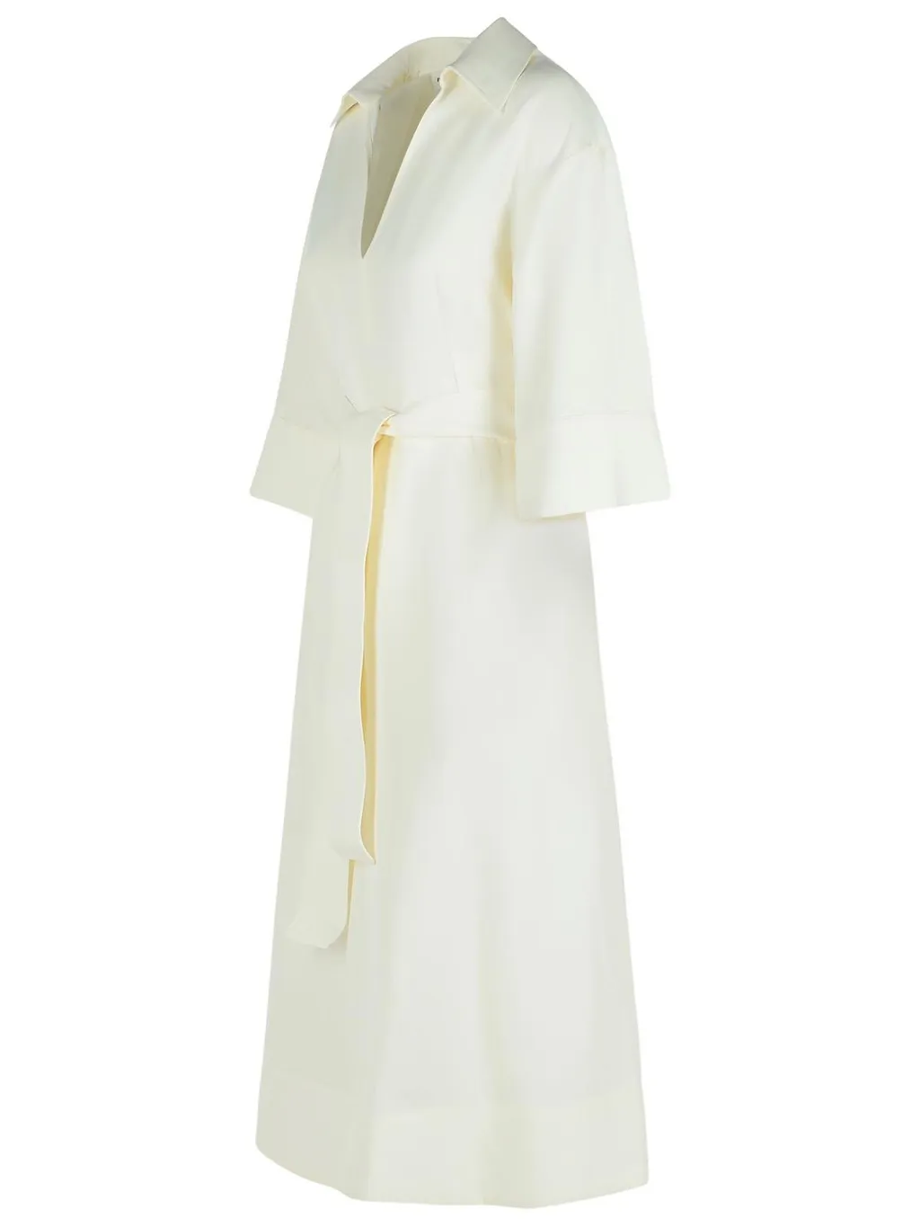 P.A.R.O.S.H. Collared Tie-Detailed Dress