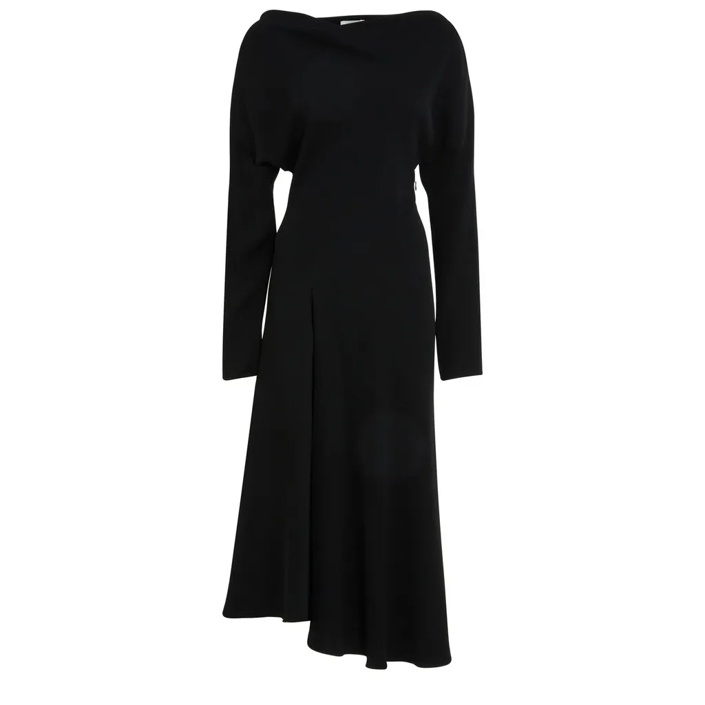 P.A.R.O.S.H. Boat Neck Long-Sleeve Dress