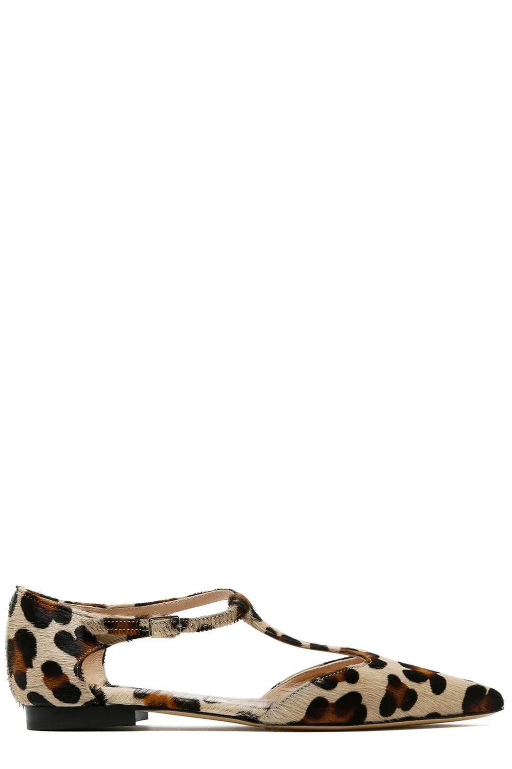 P.A.R.O.S.H. Leopard Print Pointed-Toe Shoes