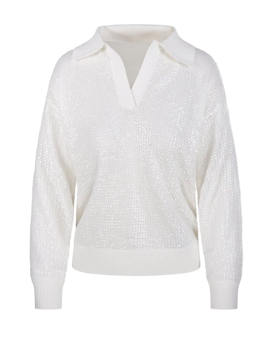 P.A.R.O.S.H. V-Neck Knitted Jumper