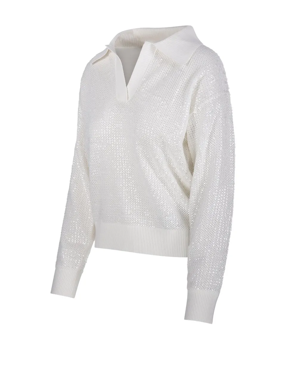 P.A.R.O.S.H. V-Neck Knitted Jumper