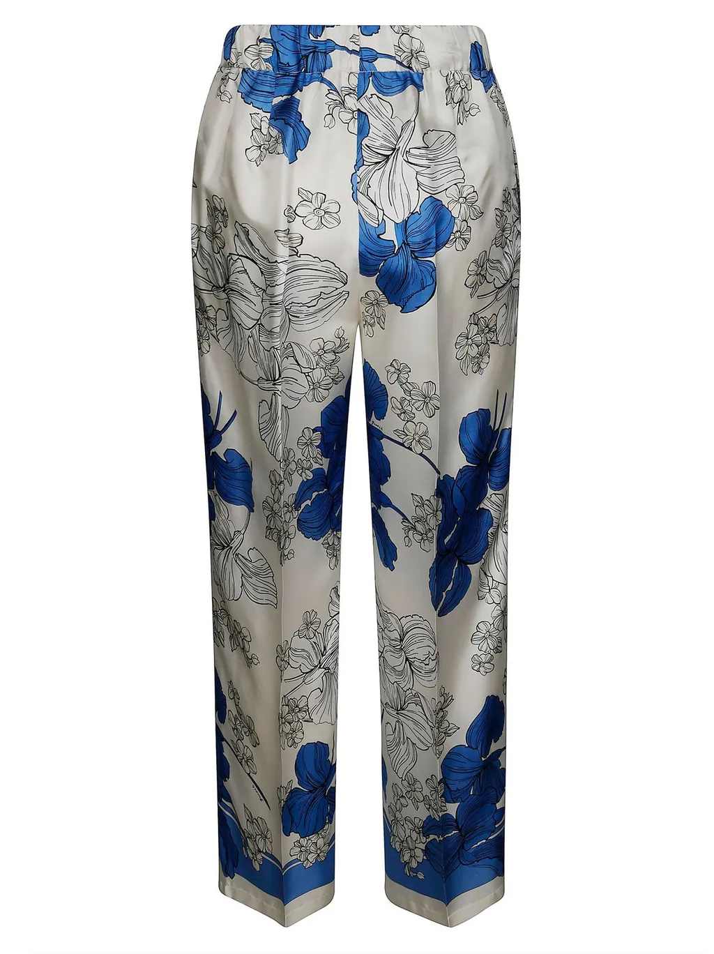 P.A.R.O.S.H. Serenella Floral Prionted Trousers
