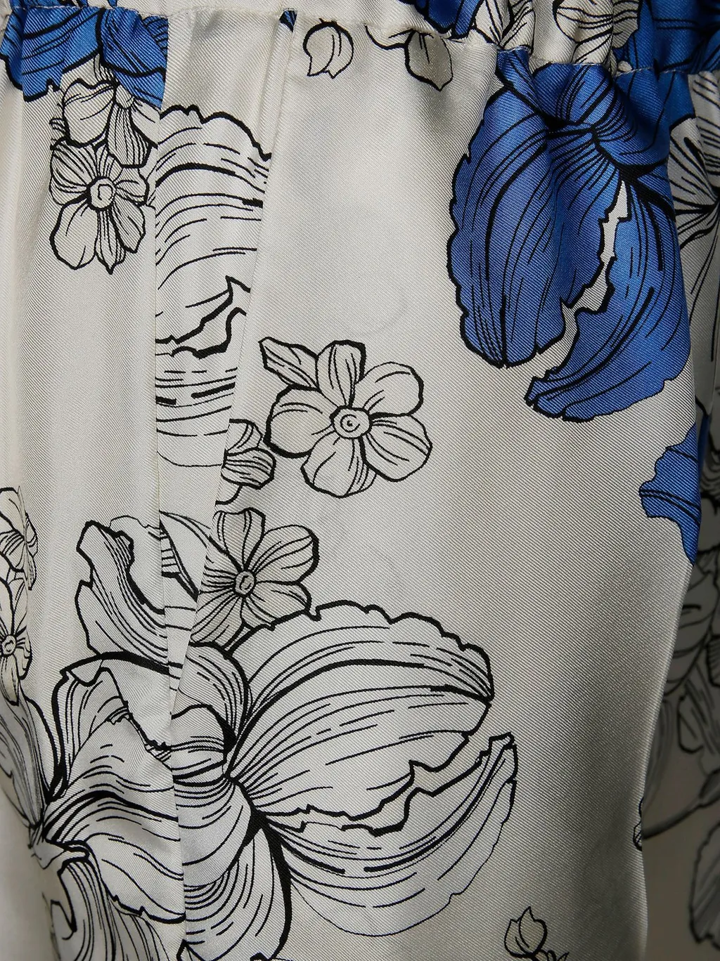 P.A.R.O.S.H. Serenella Floral Prionted Trousers