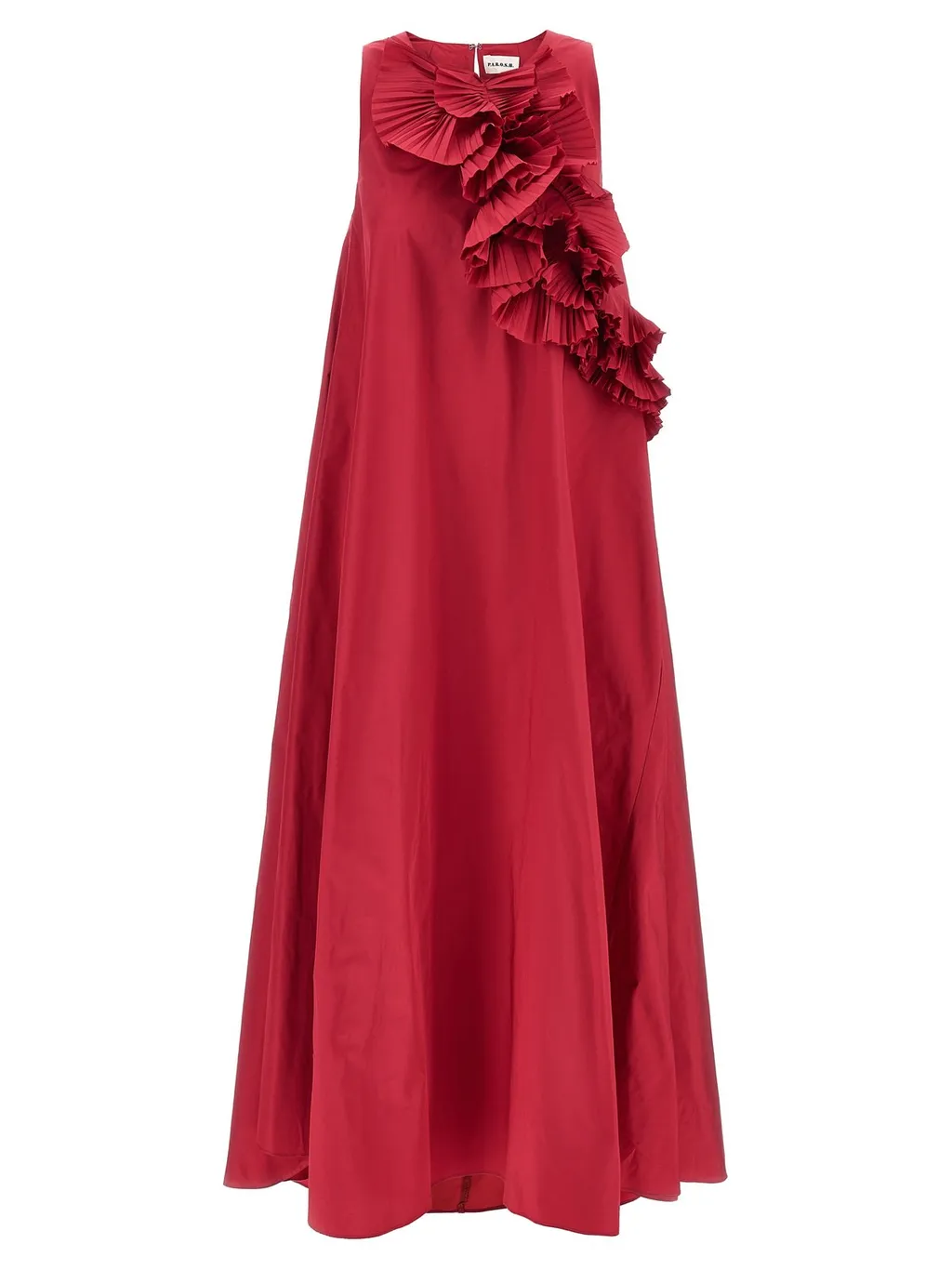 P.A.R.O.S.H. S Ruffle Detailed Sleeveless Dress