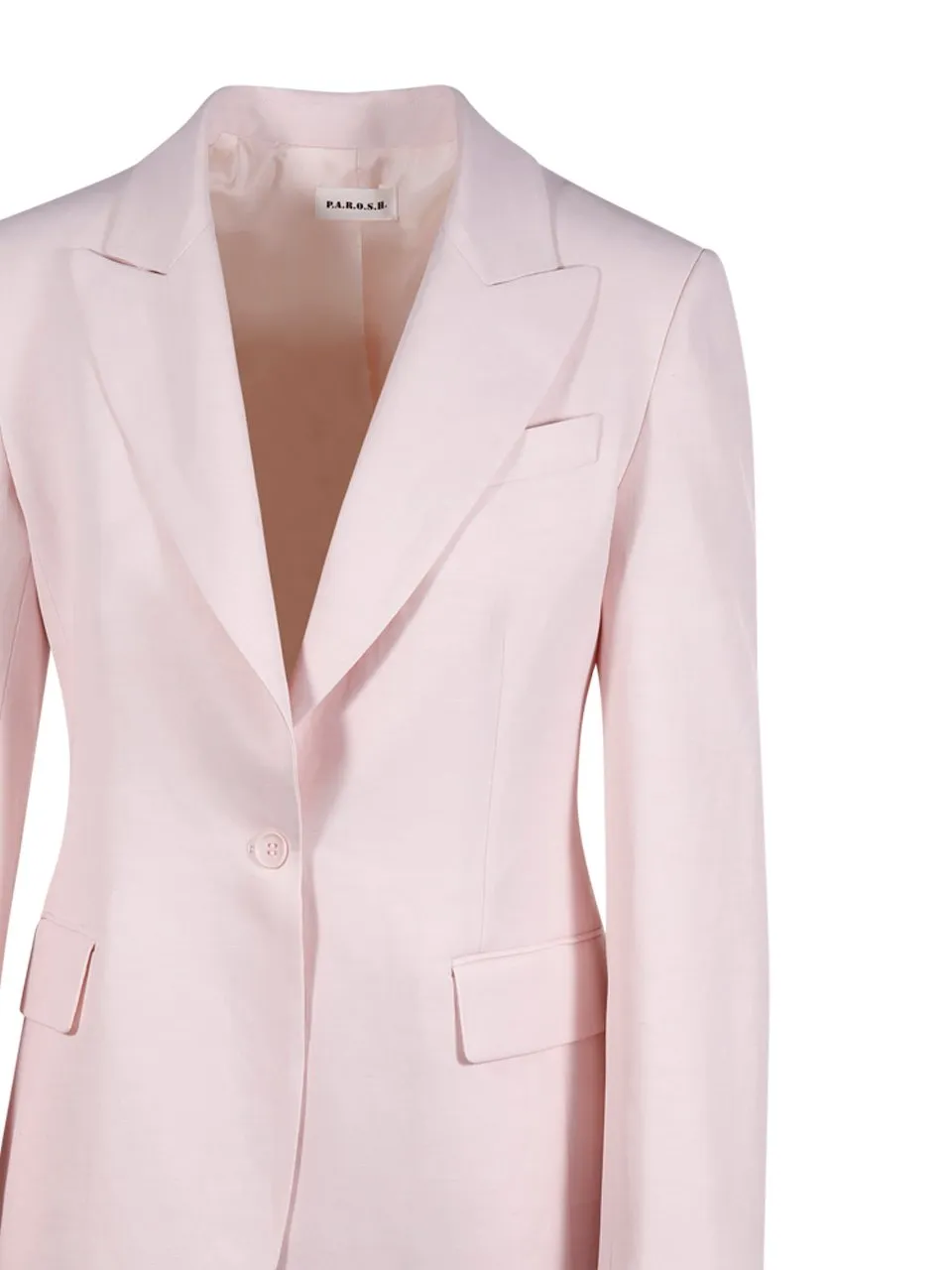 P.A.R.O.S.H. Single-Breasted Tailored Blazer