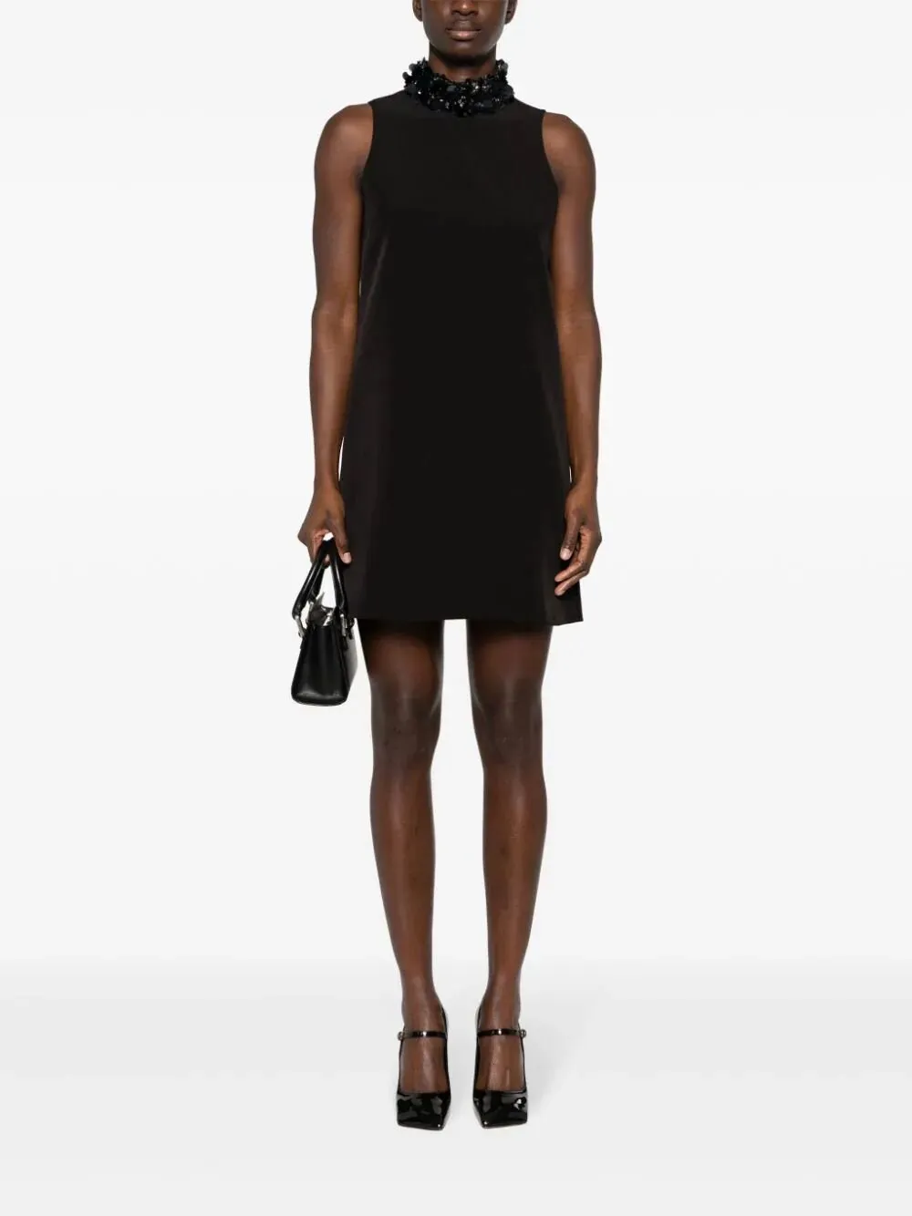P.A.R.O.S.H. Embellished Collar Shift Dress