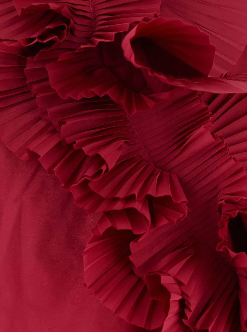 P.A.R.O.S.H. Ruffle Detailed Sleeveless Dress