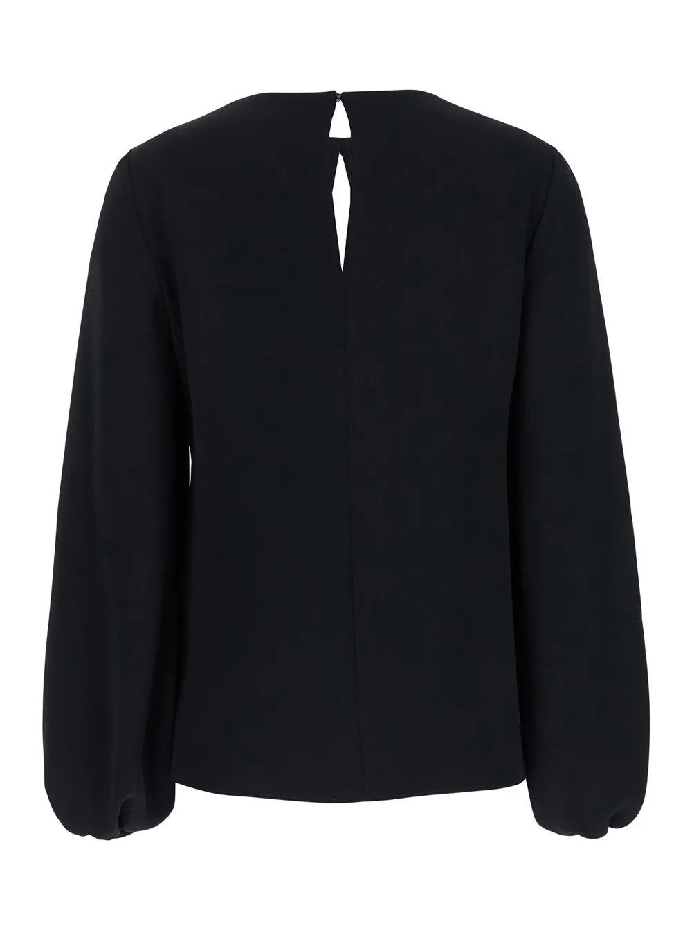P.A.R.O.S.H. Cut-Out Long-Sleeved Blouse